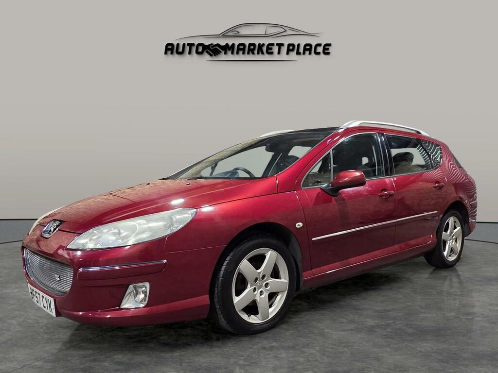 Peugeot 407 SW Sport Red #4