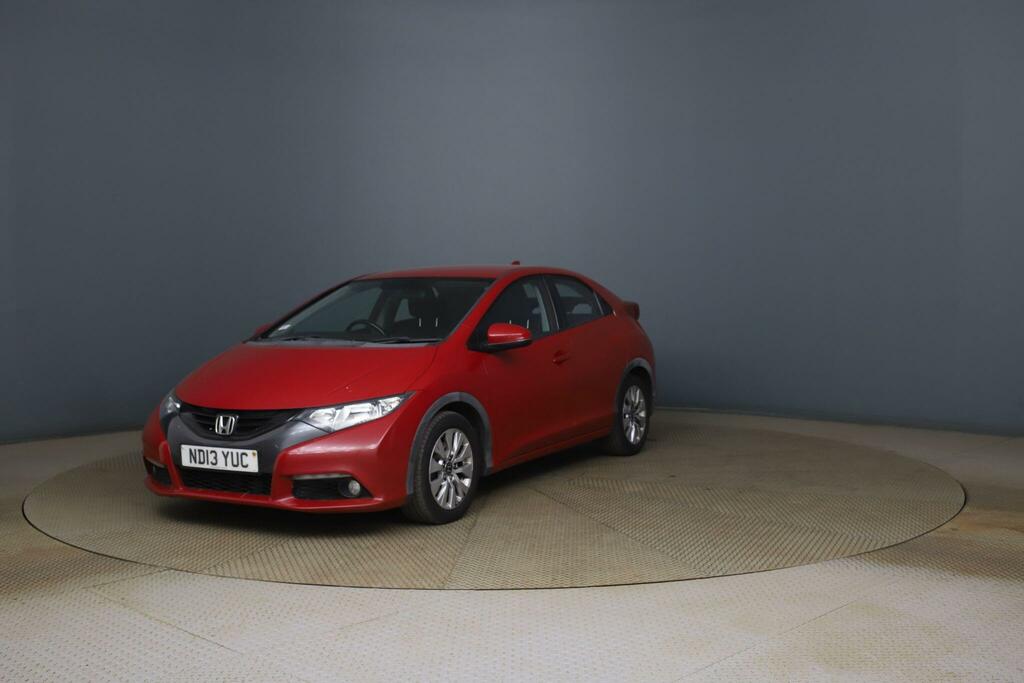 Honda Civic Es Red #3
