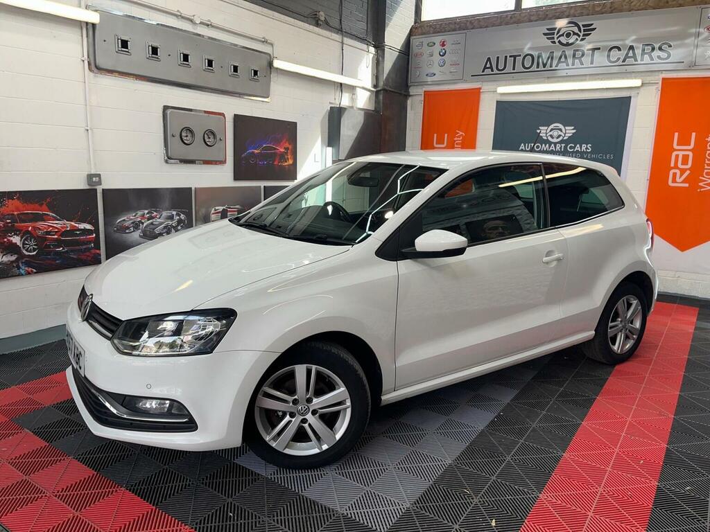 Volkswagen Polo 1.2 Tsi Match Edition Euro 6 Ss White #5