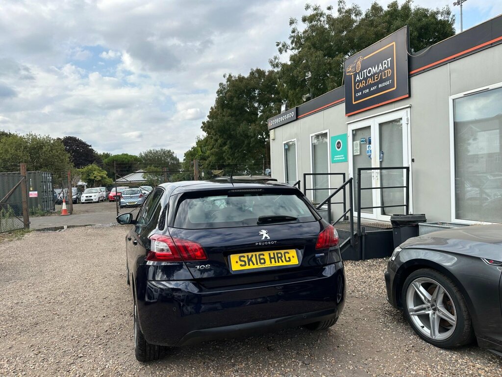 Peugeot 308 2016 1.6 Bluehdi Allure Estate E Grey #24