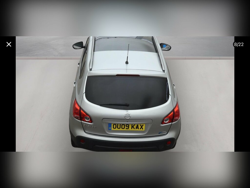Nissan Qashqai 1.6 N-tec Hatchback 2Wd 159 Gk White #7