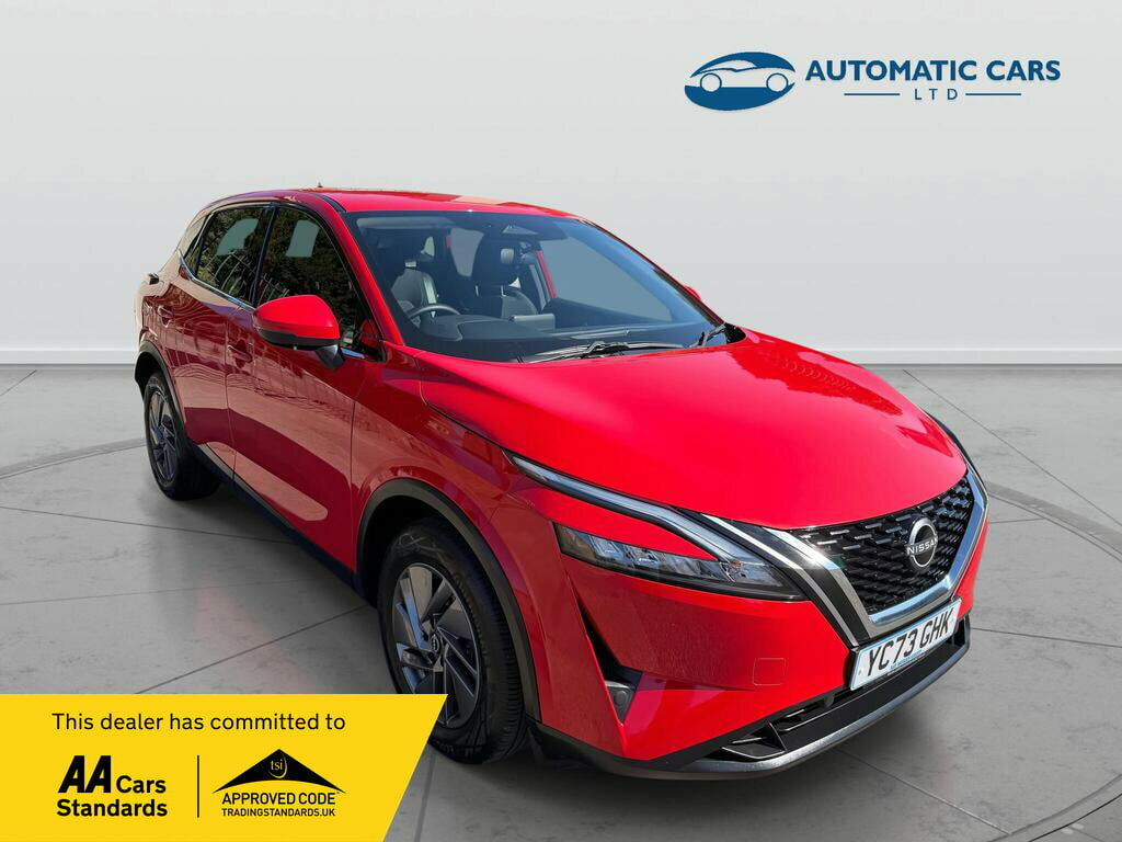 Nissan Qashqai Dig-t Acenta Premium Dct Mhev YC73GHK Red