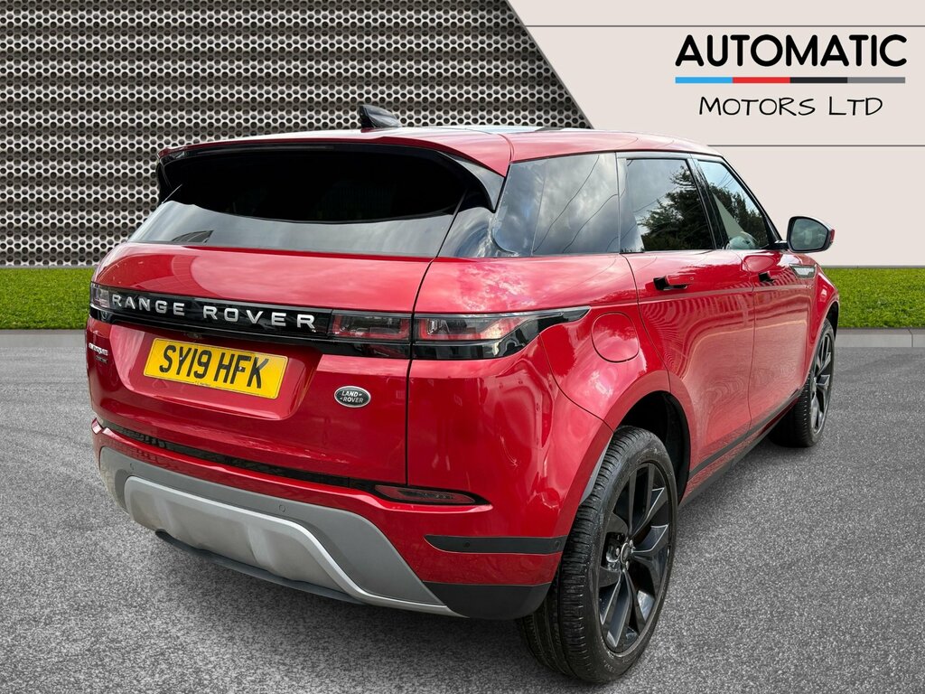 Land Rover Range Rover Evoque 2.0 D180 Hse Suv 4Wd Euro 6 Ss SY19HFK Red #6