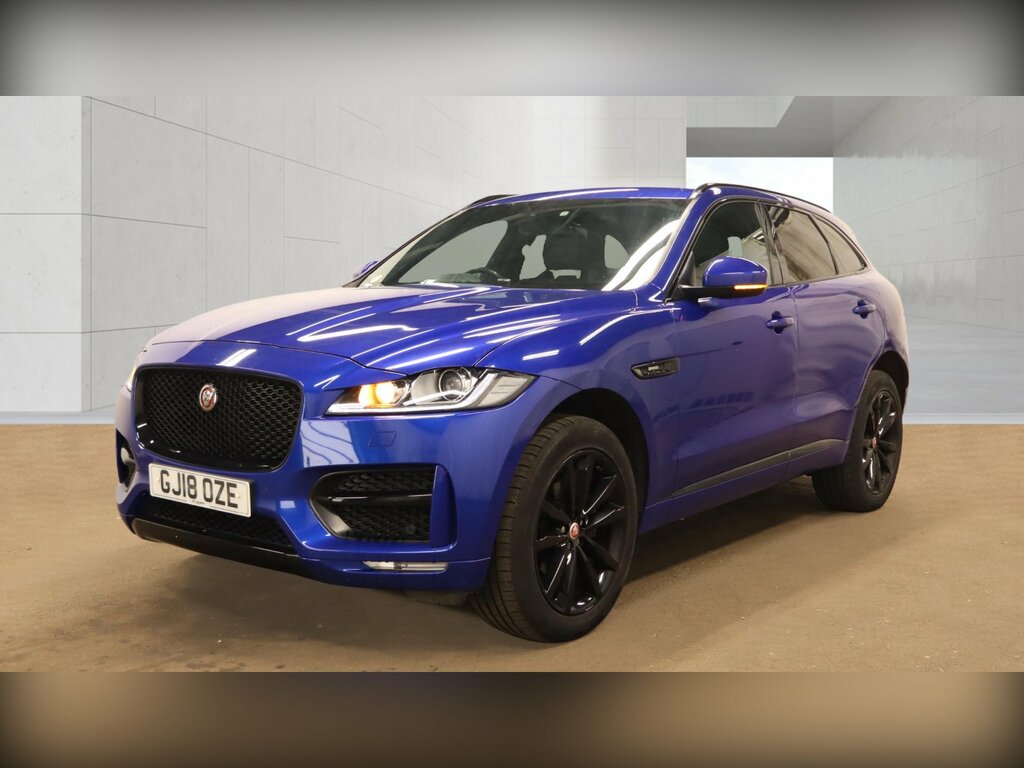 Jaguar F-Pace 2.0 D180 R-sport Suv Awd Euro 6 S Blue #4