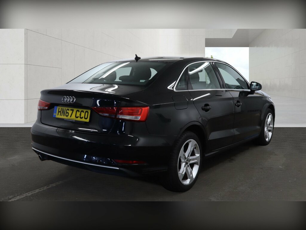 Audi A3 1.6 Tdi Sport Saloon S Tronic Euro 6 S Black #5