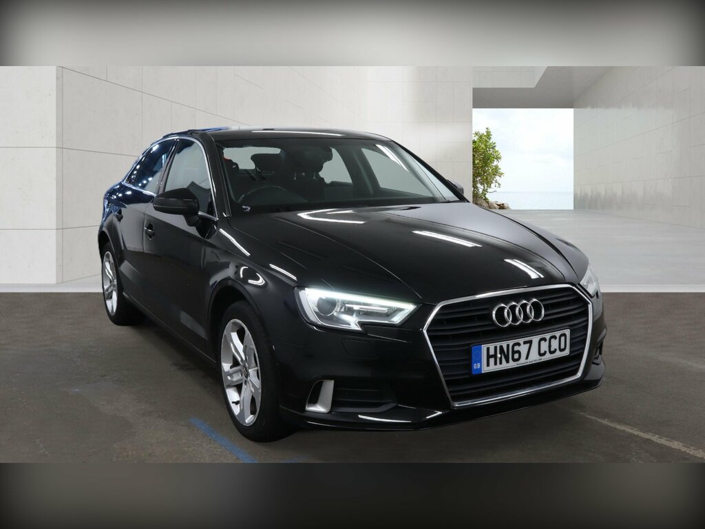 Audi A3 1.6 Tdi Sport Saloon S Tronic Euro 6 S Black