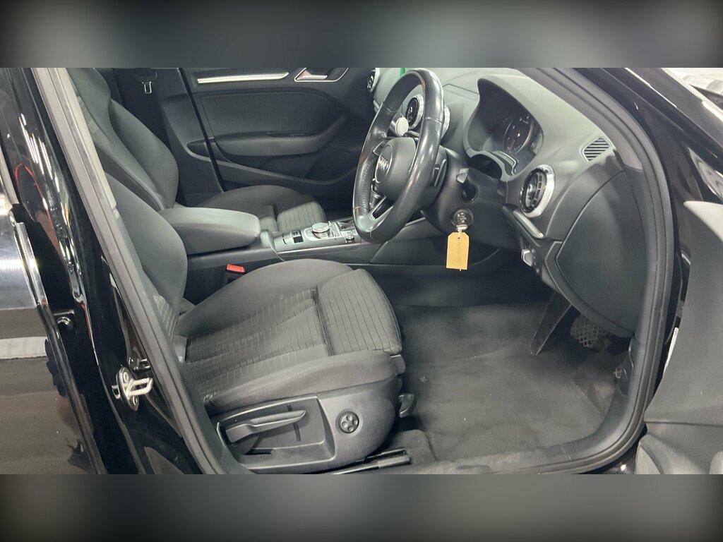 Audi A3 1.6 Tdi Sport Saloon S Tronic Euro 6 S Black #3