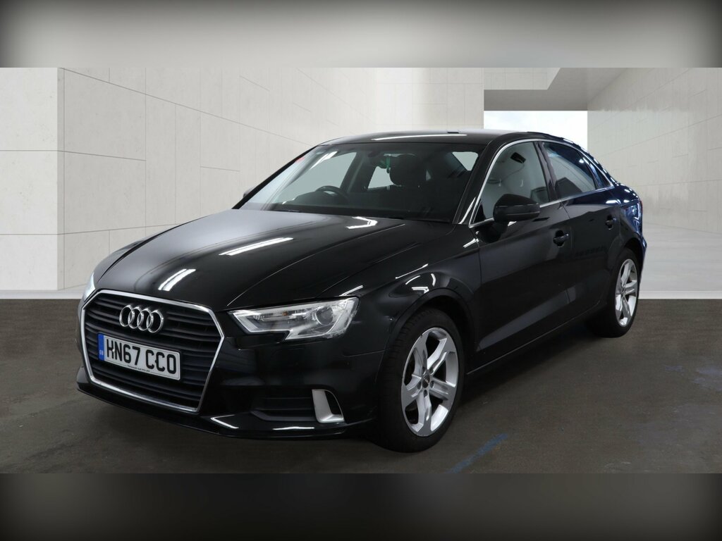 Audi A3 1.6 Tdi Sport Saloon S Tronic Euro 6 S Black #4