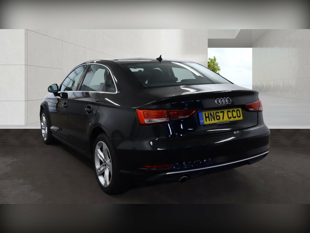 Audi A3 1.6 Tdi Sport Saloon S Tronic Euro 6 S Black #2