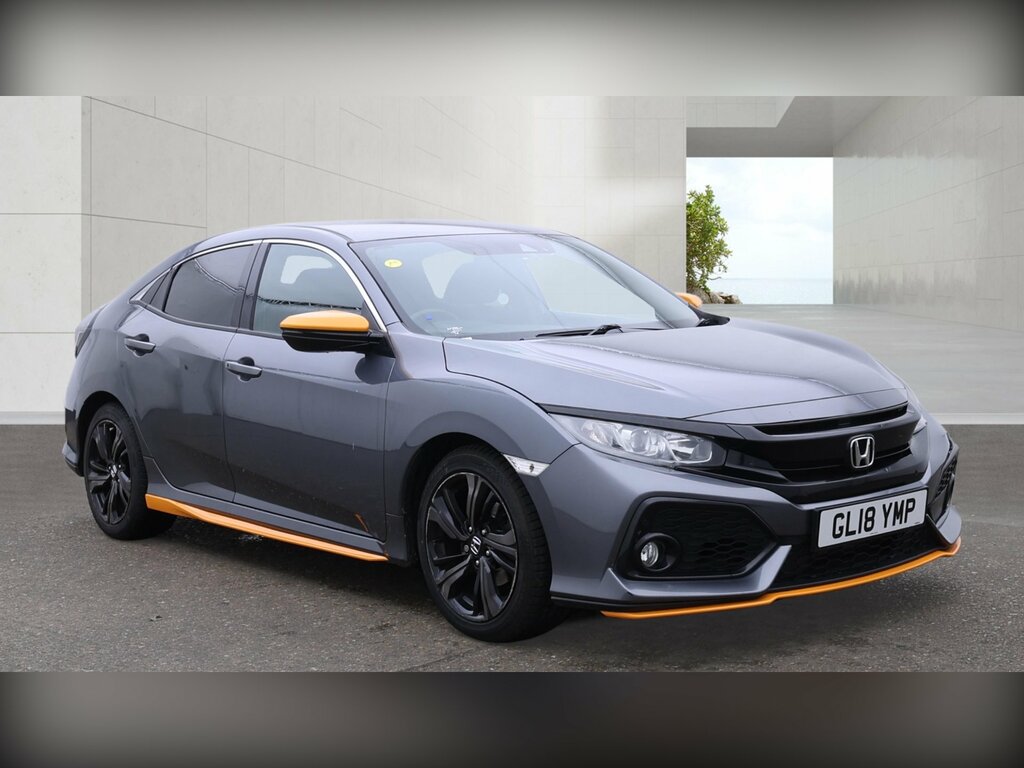 Honda Civic 1.0 Vtec Turbo Sr Hatchback Cvt Euro 6 Grey