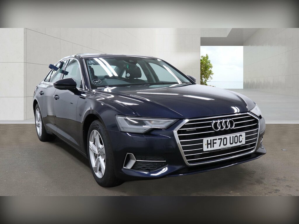 Audi A6 Saloon 2.0 Tfsie 50 Sport Saloon Plug-in Hybri Blue