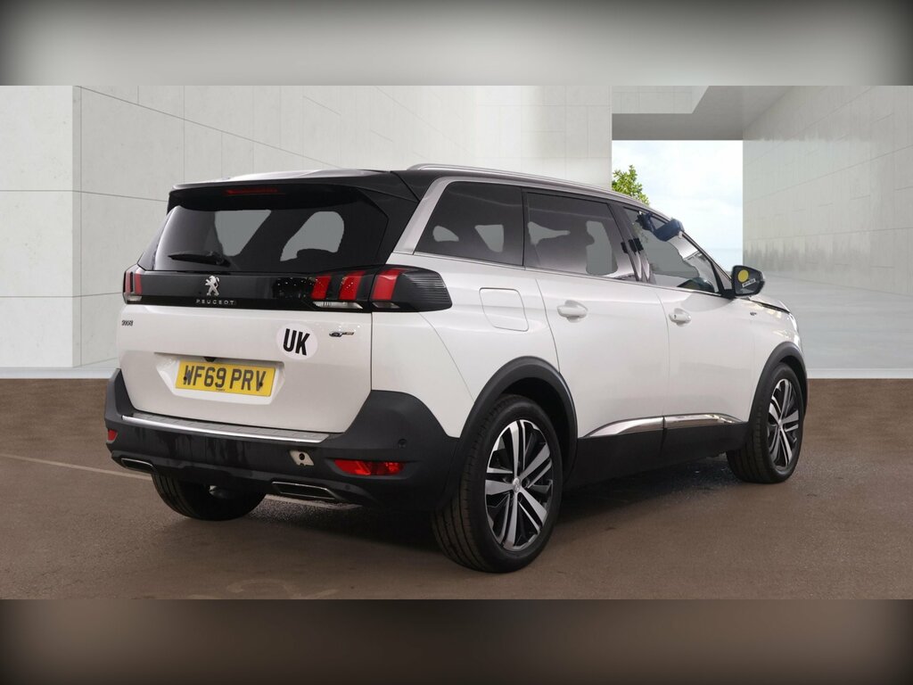 Peugeot 5008 2.0 Bluehdi Gt Suv Eat 6Spd Euro 6 White #6