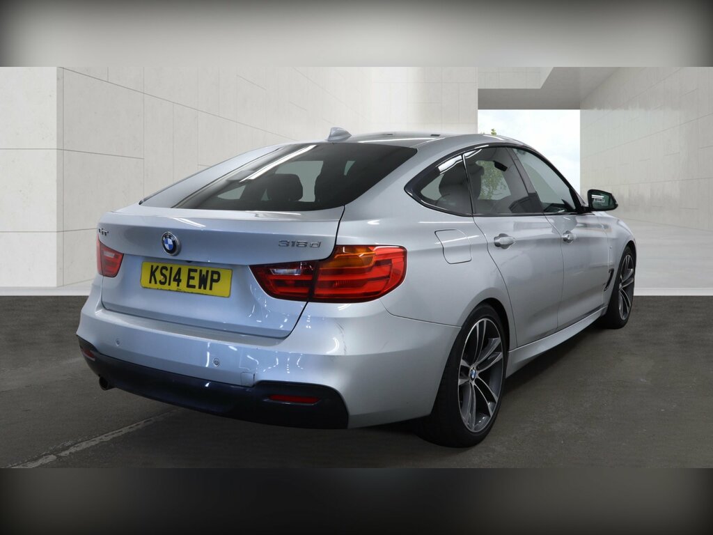 BMW 3 Series Gran Turismo 2.0 318D M Sport Gt Euro 6 Ss Silver #6