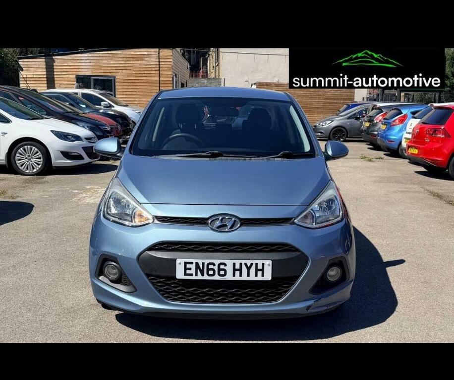 Hyundai I10 Se Blue #3