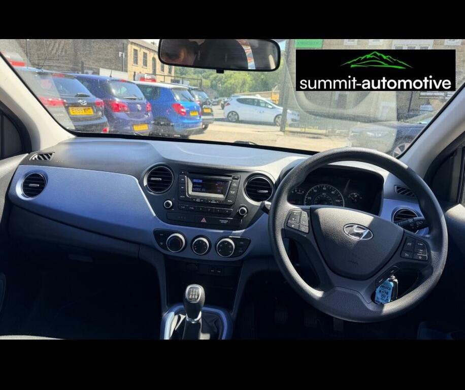 Hyundai I10 Se Blue #4