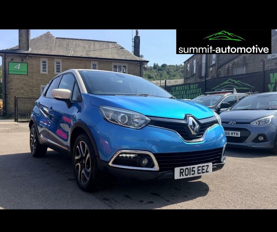 Renault Captur Dynamique S Medianav Blue