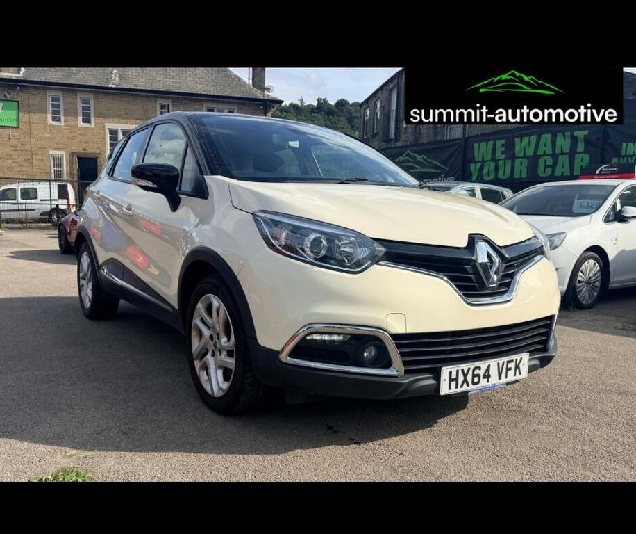 Renault Captur 1.5 Dci Dynamique Medianav Edc Euro 5 White