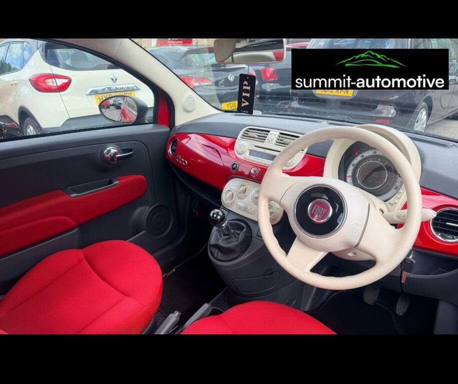 Fiat 500 1.2 Pop Euro 5 Ss Red #2