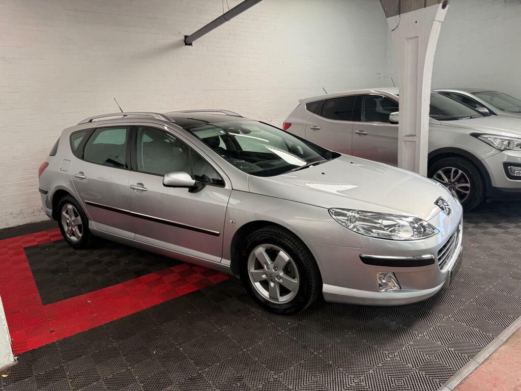 Peugeot 407 SW 1.6 Hdi Se Silver #3