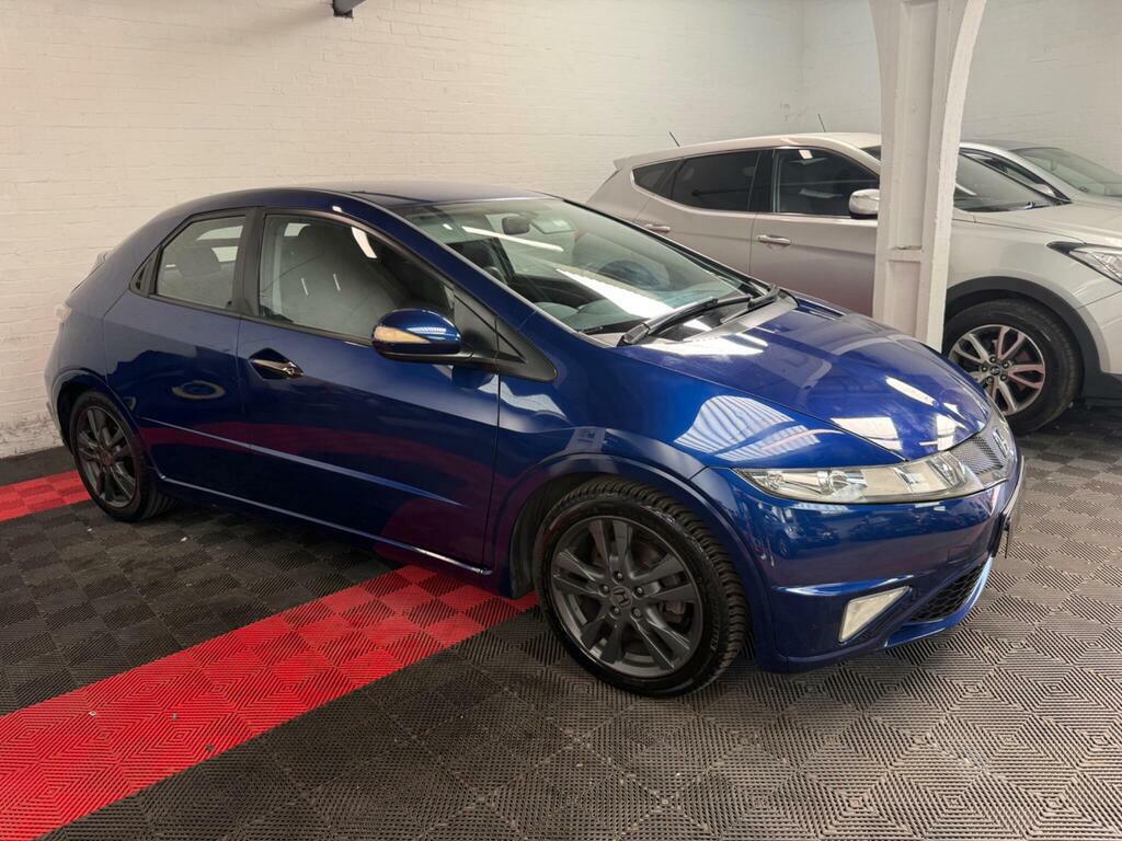 Honda Civic 2.2 I-cdti Si Blue #4