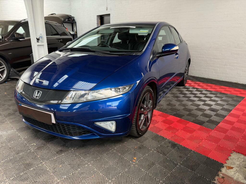 Honda Civic 2.2 I-cdti Si Blue #3