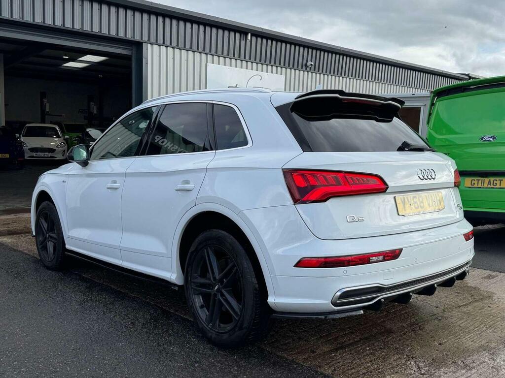 Audi Q5 2.0 Tdi 40 S Line S Tronic Quattro Euro 6 Ss White #2