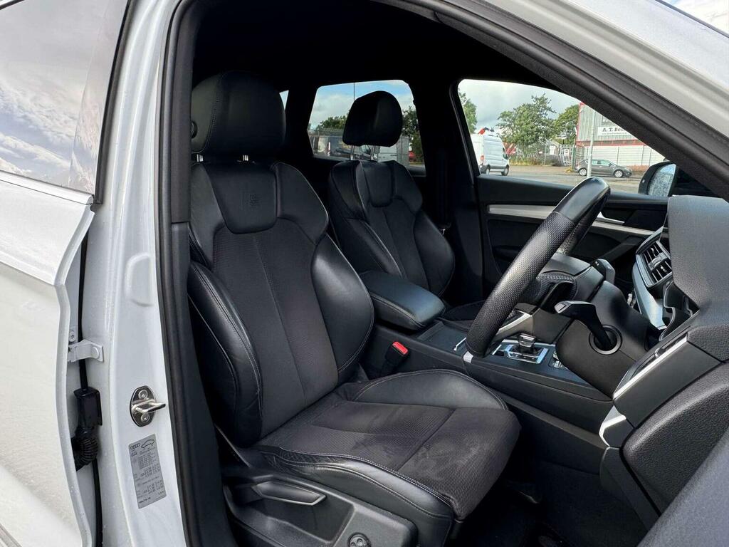 Audi Q5 2.0 Tdi 40 S Line S Tronic Quattro Euro 6 Ss White #3