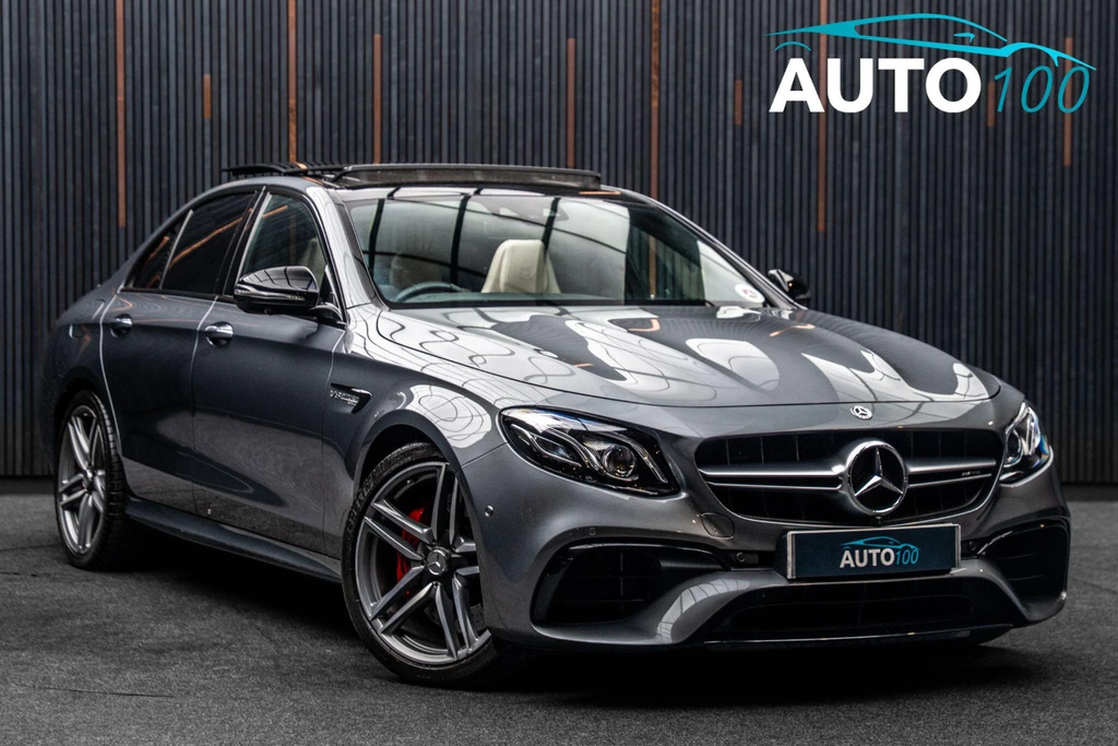Mercedes-Benz E Class 4.0 E63 V8 Biturbo Amg S Premium Plus Saloon Grey