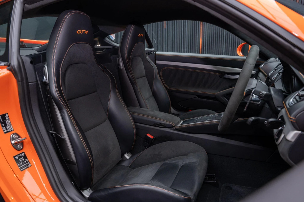 Porsche 718 Cayman Cayman Gt4 Rs S-a 2023 Silver #7
