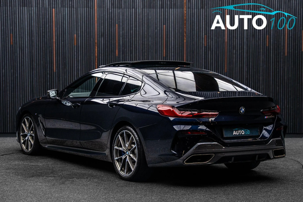 BMW 8 Series Gran Coupe 4.4 M850i V8 Steptronic Xdrive Euro 6 Ss Black #3