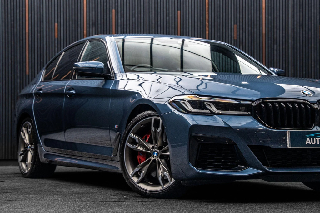 BMW 5 Series 520D M Sport Touring Grey #13