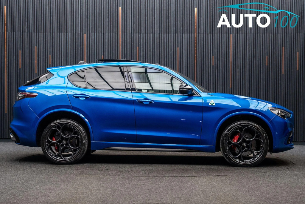 Alfa Romeo Stelvio 2.9 V6 Bi-turbo Quadrifoglio Q4 Awd Euro 6 S Blue #6