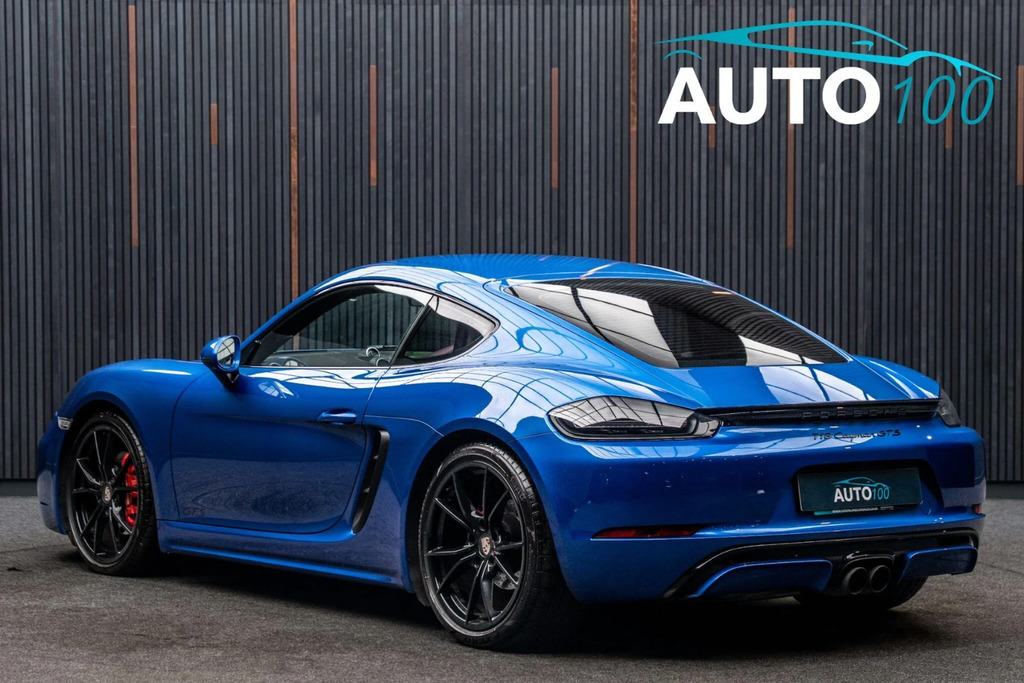 Porsche 718 Cayman 2.5T Gts Pdk Euro 6 Ss Blue #4