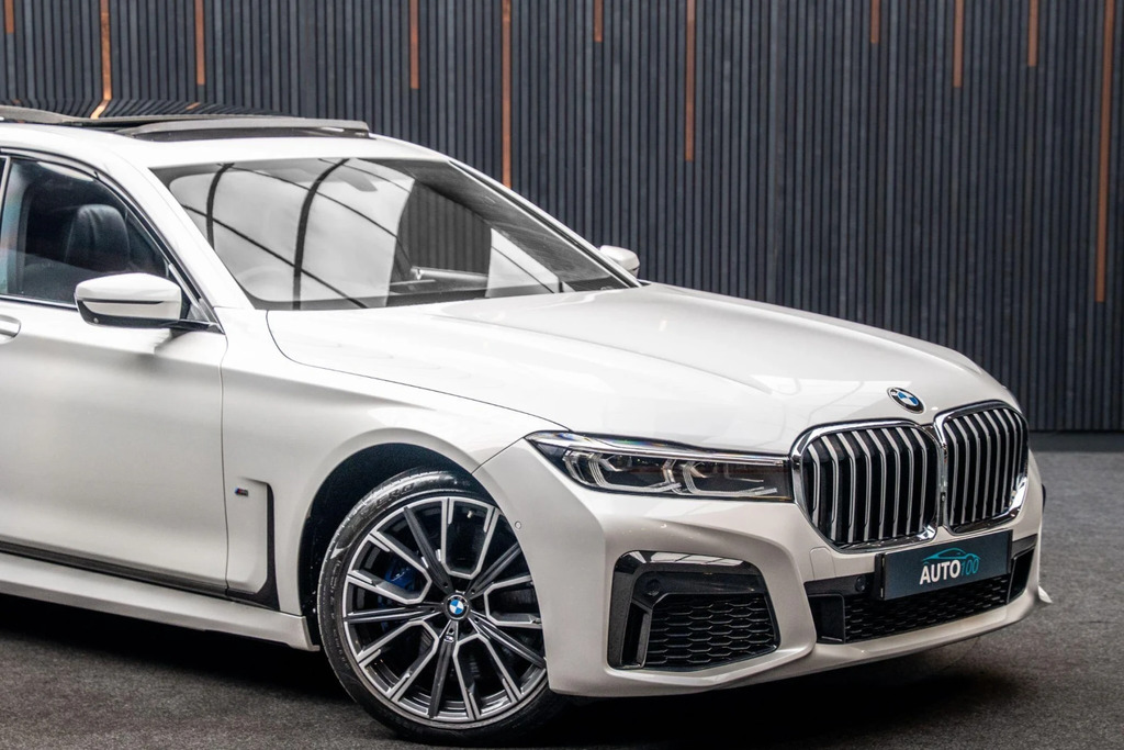 BMW 7 Series 730D Xdrive M Sport Red #16