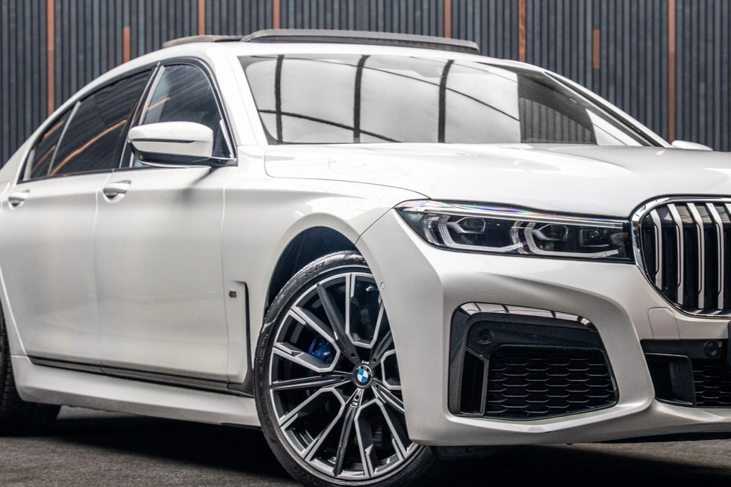 BMW 7 Series 730D Xdrive M Sport Red #13