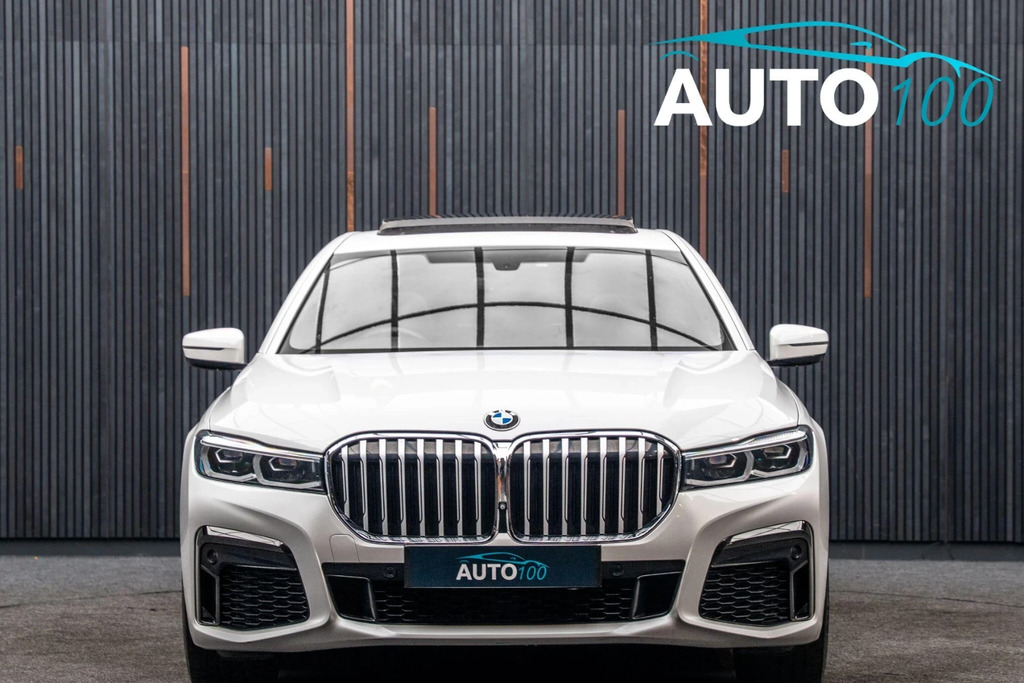 BMW 7 Series 730D Xdrive M Sport Red #12
