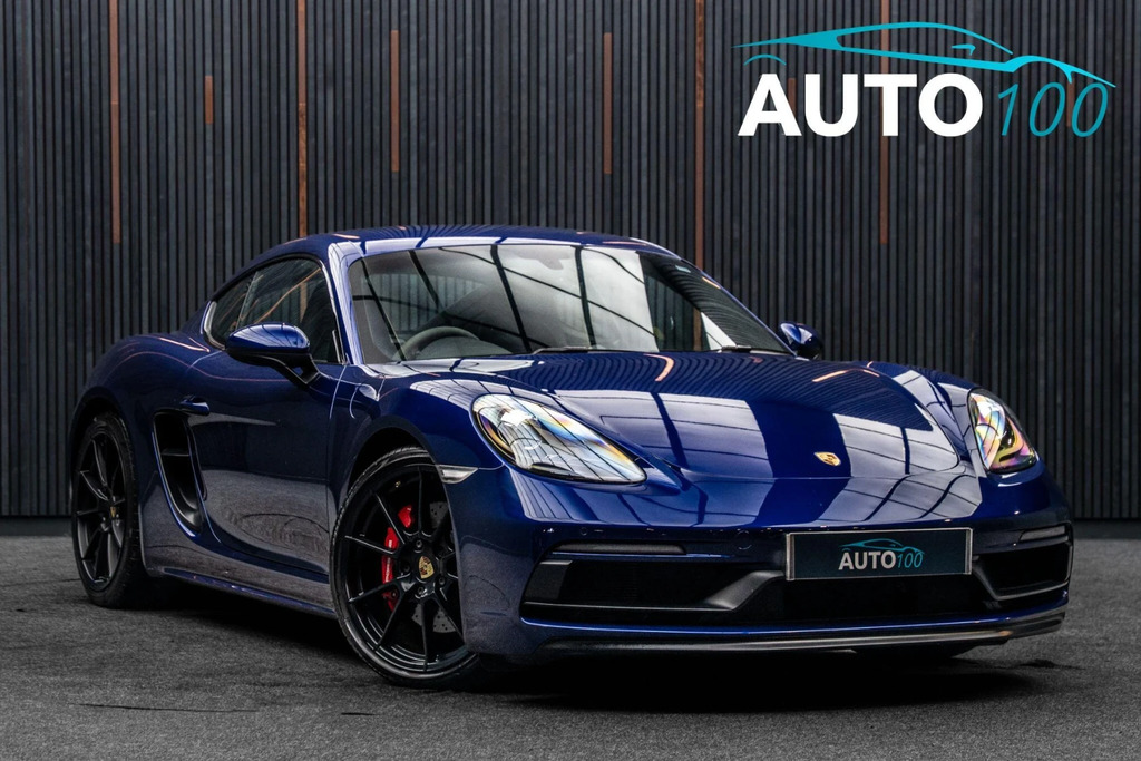Porsche 718 Cayman 4.0 Gts Pdk Euro 6 Ss Blue
