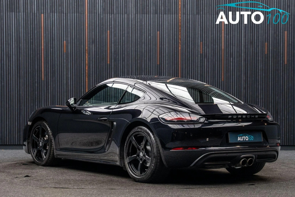 Porsche 718 Cayman 2.0T Pdk Euro 6 Ss Black #3