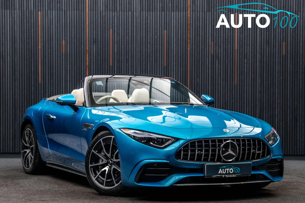 Mercedes-Benz SL Class 2.0 Sl43 Mhev Amg Touring Spds Mct Euro 6 Ss Green