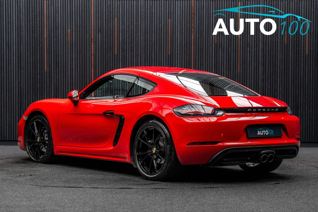 Porsche 718 Cayman 2.0T Pdk Euro 6 Ss Red #3