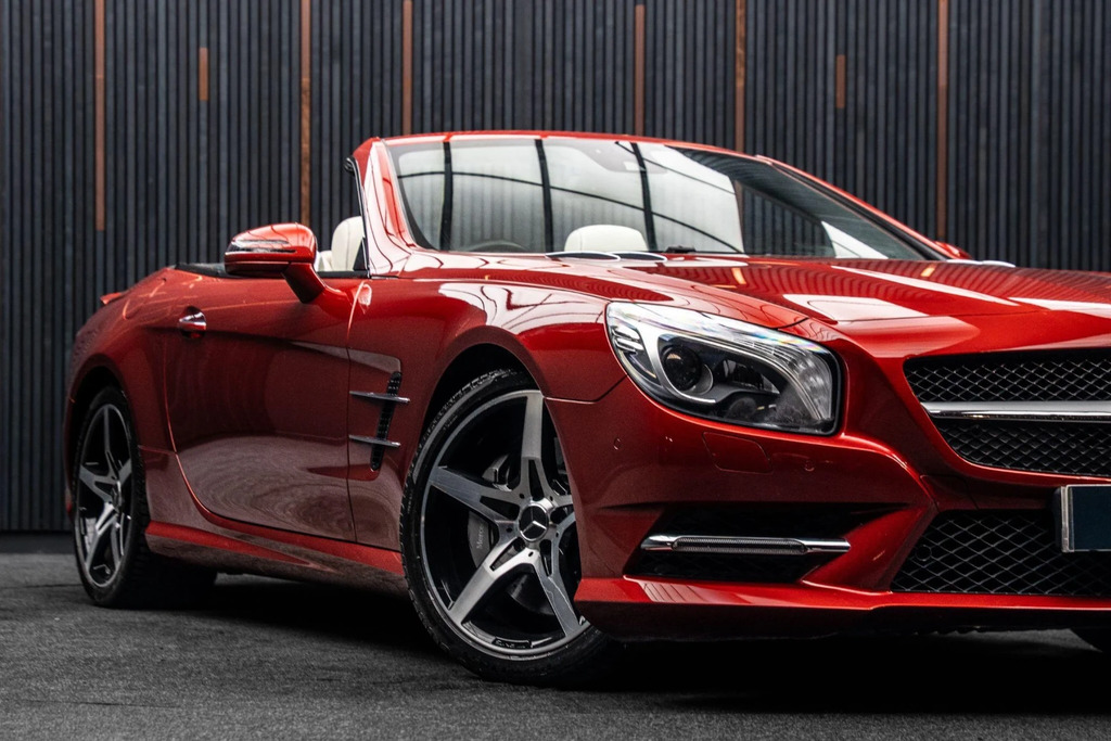 Mercedes-Benz SL Class 4.7 Amg Sport Roadster White #12