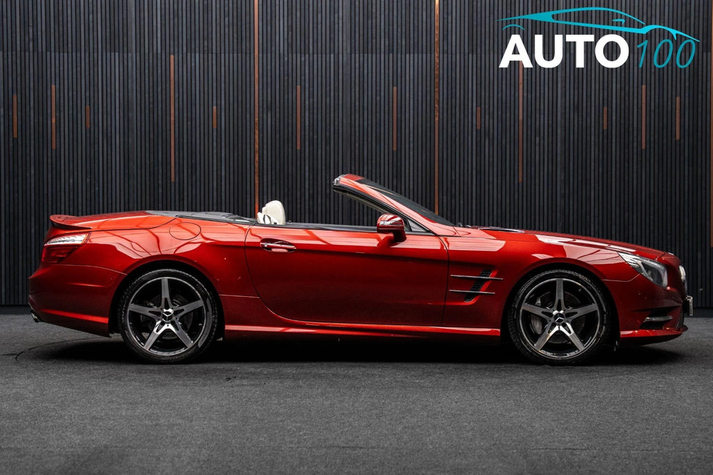 Mercedes-Benz SL Class 3.0 Sl400 Amg Sport G-tronic Euro 6 Ss Red #5