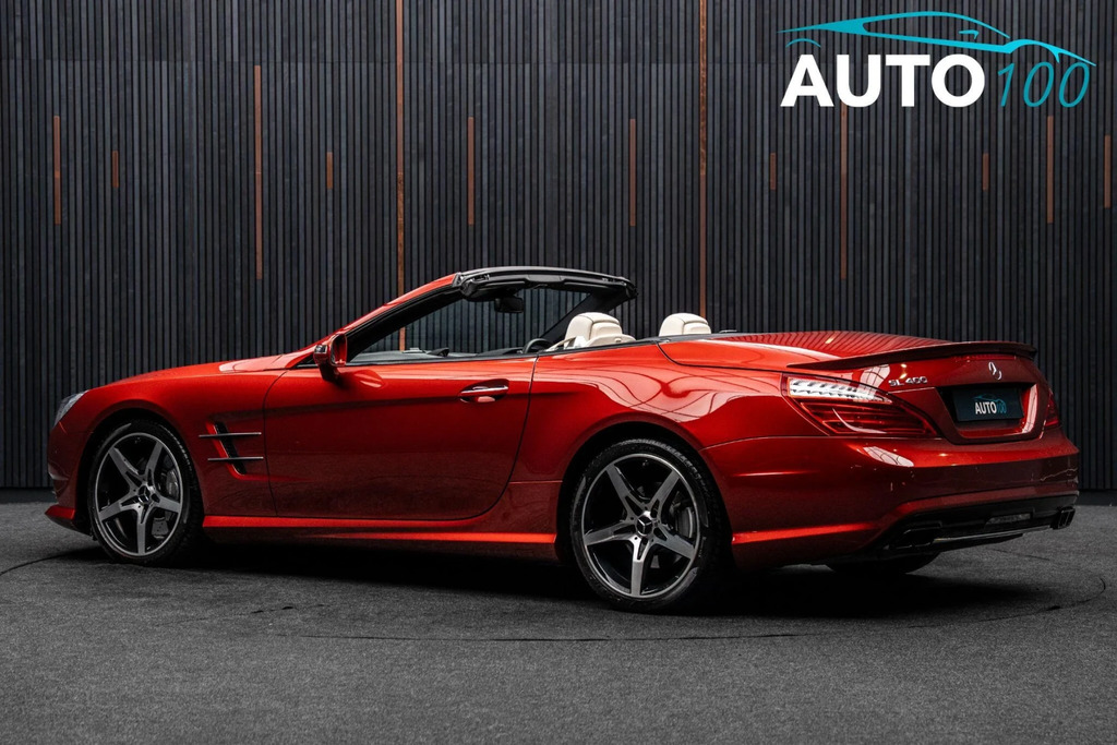 Mercedes-Benz SL Class 3.0 Sl400 Amg Sport G-tronic Euro 6 Ss Red #3