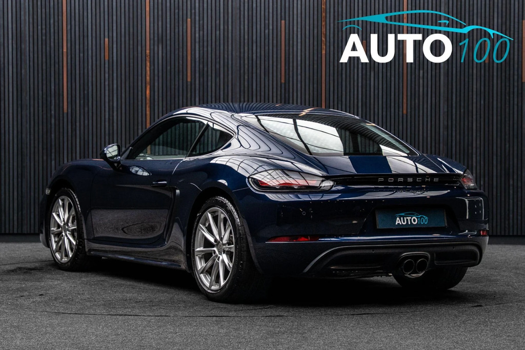 Porsche 718 Cayman 2.0T Pdk Euro 6 Ss Blue #3