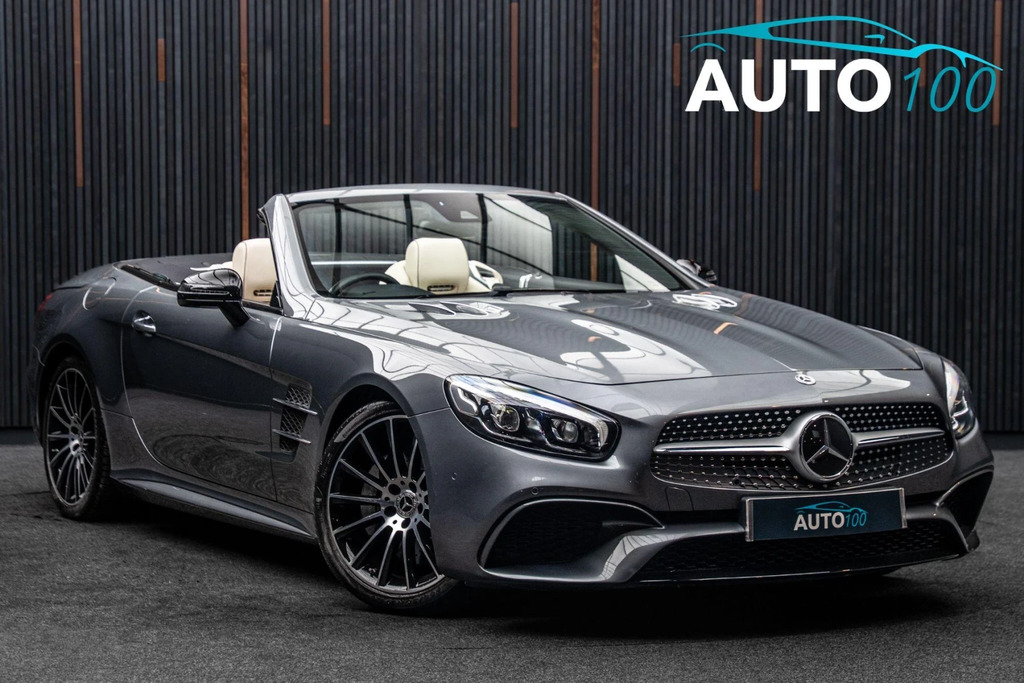 Mercedes-Benz SL Class 3.0 Sl400 V6 Amg Line Premium G-tronic Euro 6 Grey
