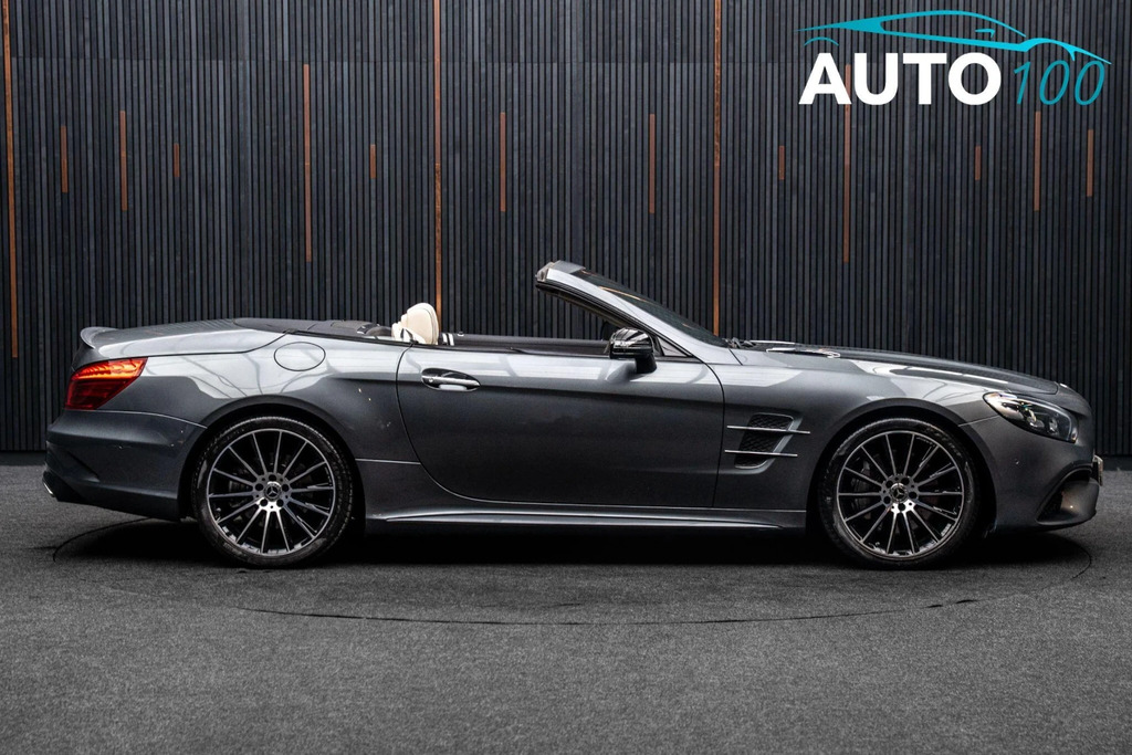 Mercedes-Benz SL Class 4.7 Sl500 V8 Amg Line Premium G-tronic Euro 6 Black #8