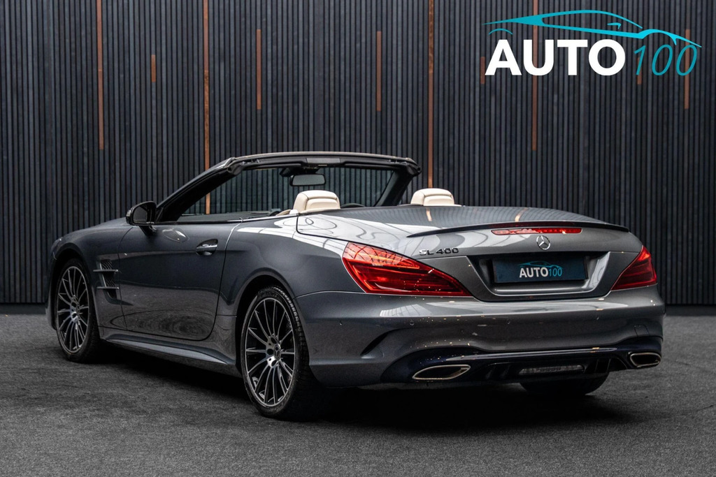 Mercedes-Benz SL Class 3.0 Sl400 V6 Amg Line Premium G-tronic Euro 6 Grey #3