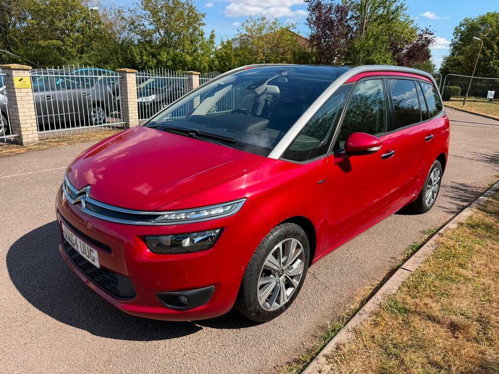 Citroen Grand C4 SpaceTourer 1.6 E-hdi Airdream Exclusive Etg6 Euro 5 S S Red #3