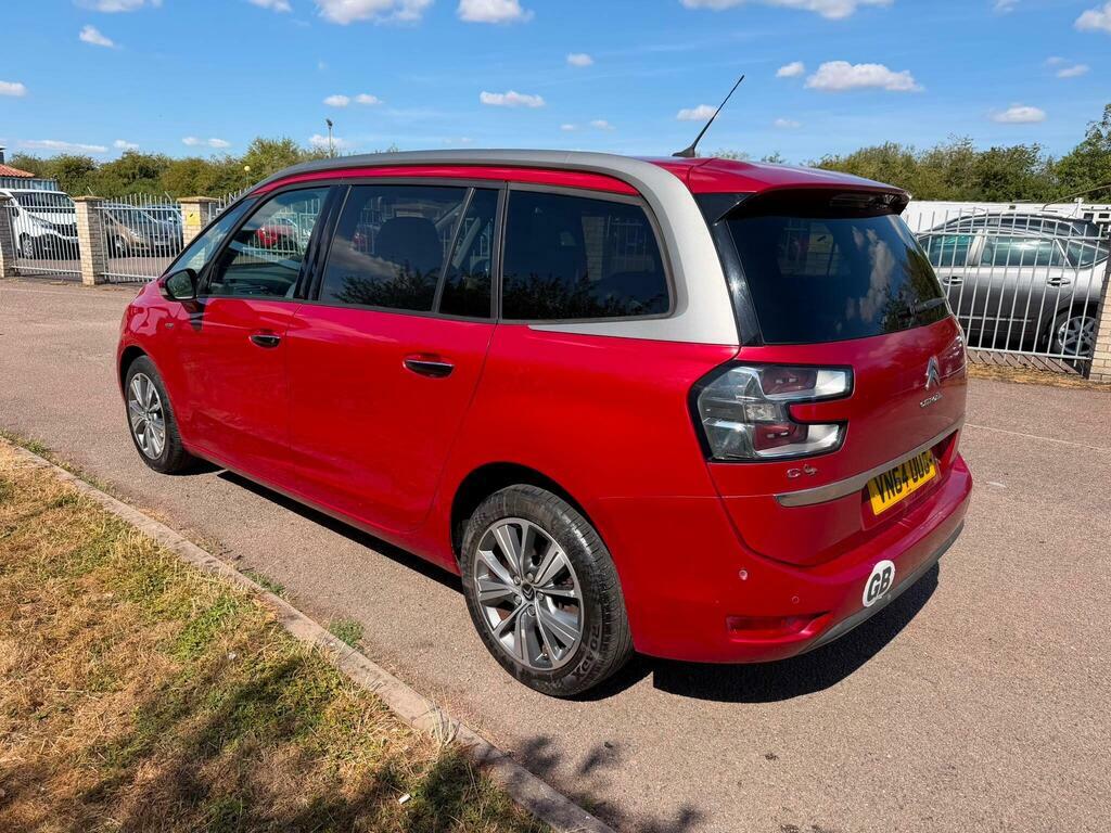 Citroen Grand C4 SpaceTourer 1.6 E-hdi Airdream Exclusive Etg6 Euro 5 S S Red #4
