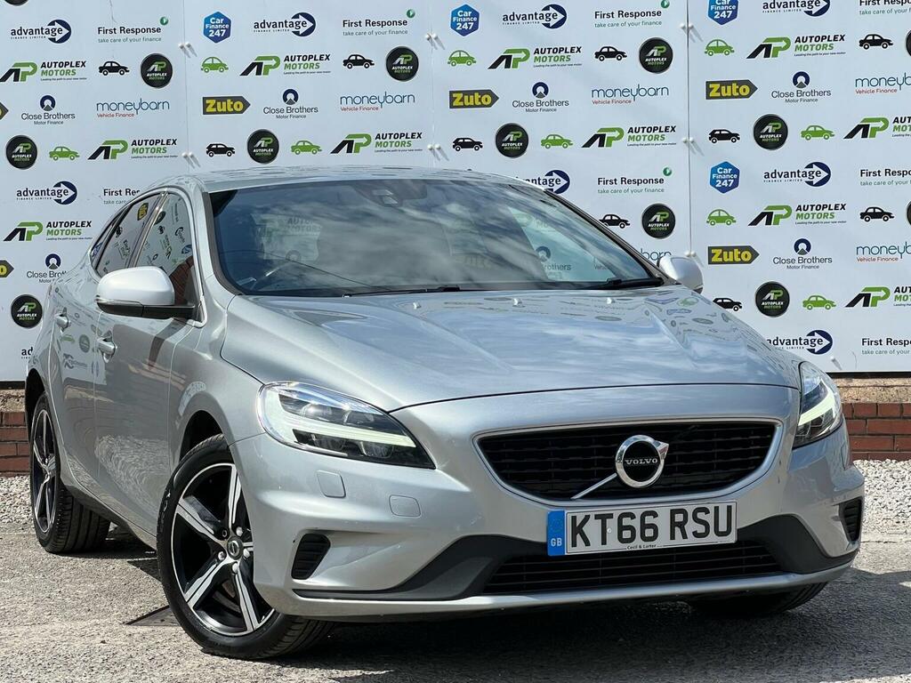 Volvo V40 Hatchback 2.0 D3 R-design Nav Plus Euro 6 Ss Silver #2
